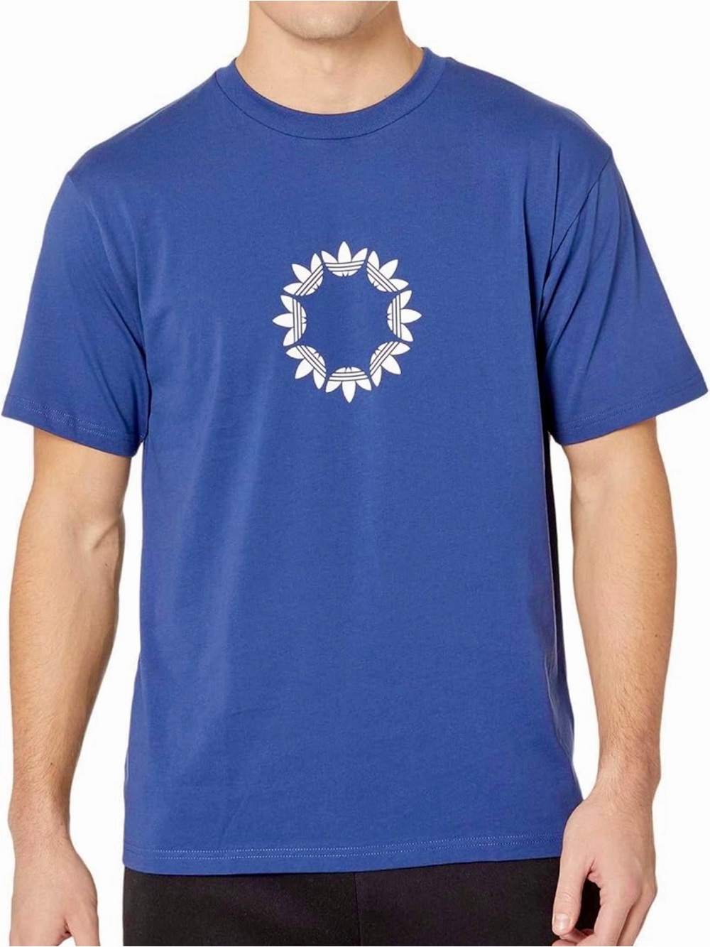 ADIDAS Skateboarding Pinwheel Trefoil Circle Tee - Men’s L - Like New